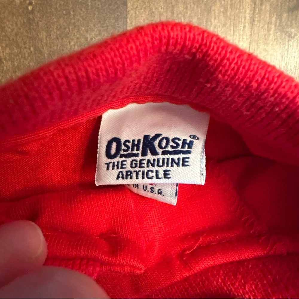 VTG Oshkosh 12 Month Baby Boy Toddler Long‎ Sleeve Polo Trains Cars (READ)